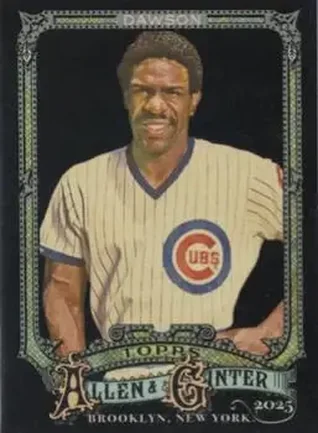 2025 Topps Allen & Ginter X #301 Andre Dawson
