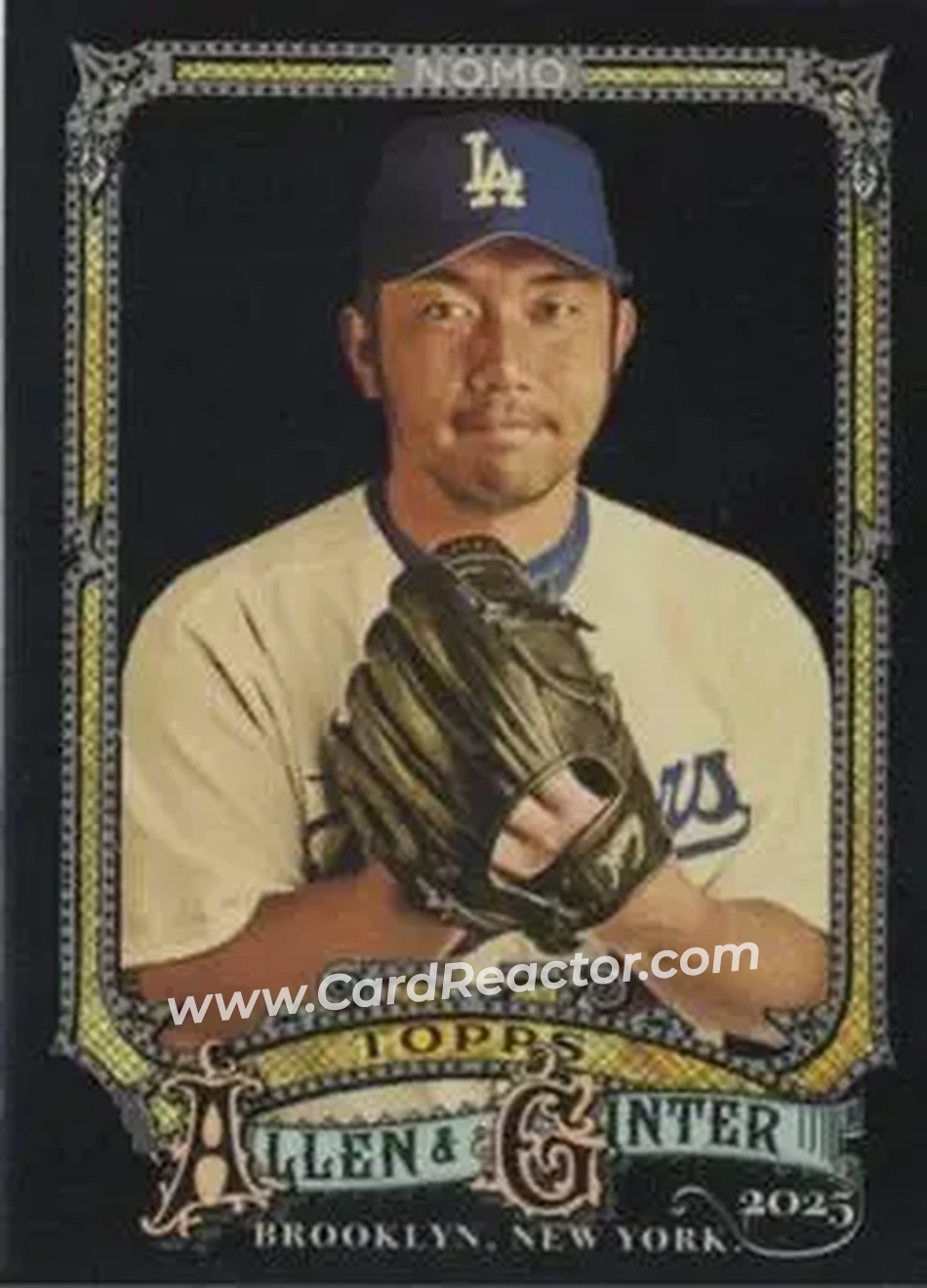 Front of Hideo Nomo