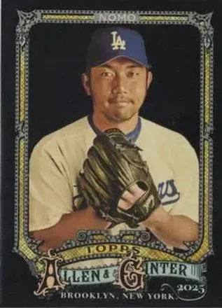 2025 Topps Allen & Ginter X #306 Hideo Nomo