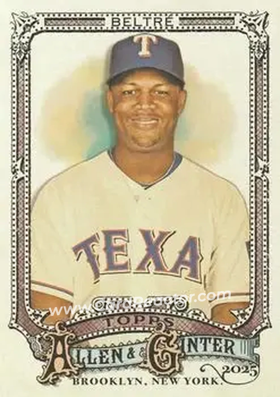 2025 Topps Allen & Ginter #323 Adrian Beltré