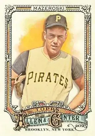 2025 Topps Allen & Ginter #326 Bill Mazeroski