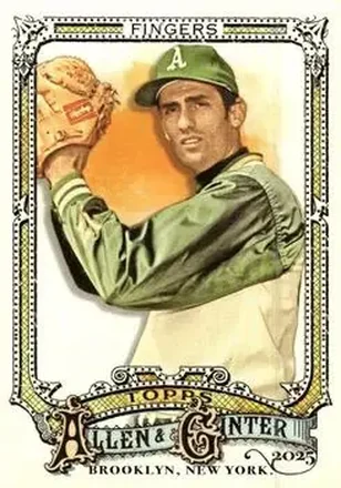 2025 Topps Allen & Ginter #328 Rollie Fingers