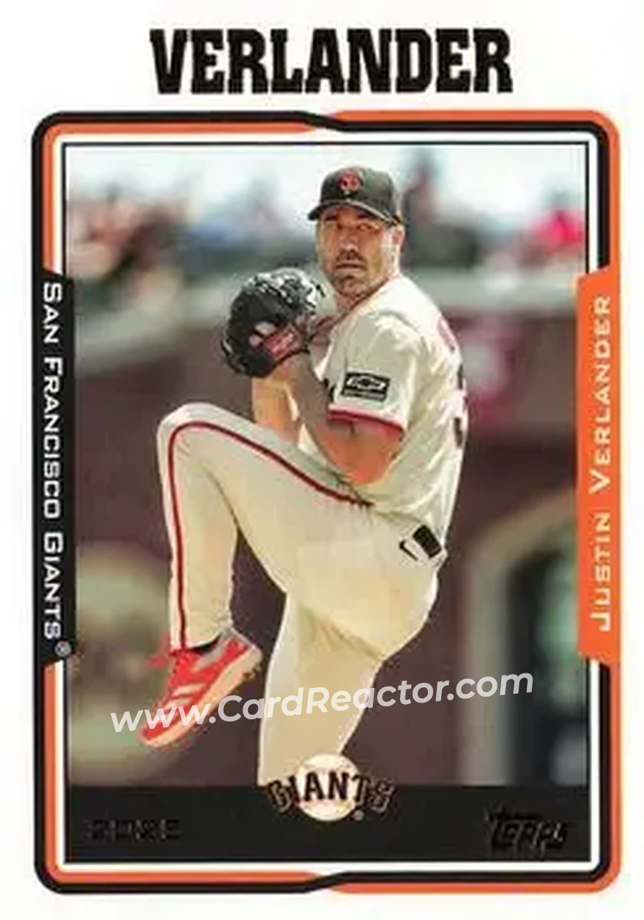 2025 Topps Archives #235 Justin Verlander