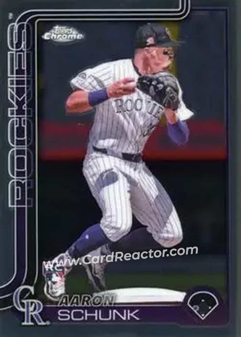 2025 Topps Chrome #238 Aaron Schunk