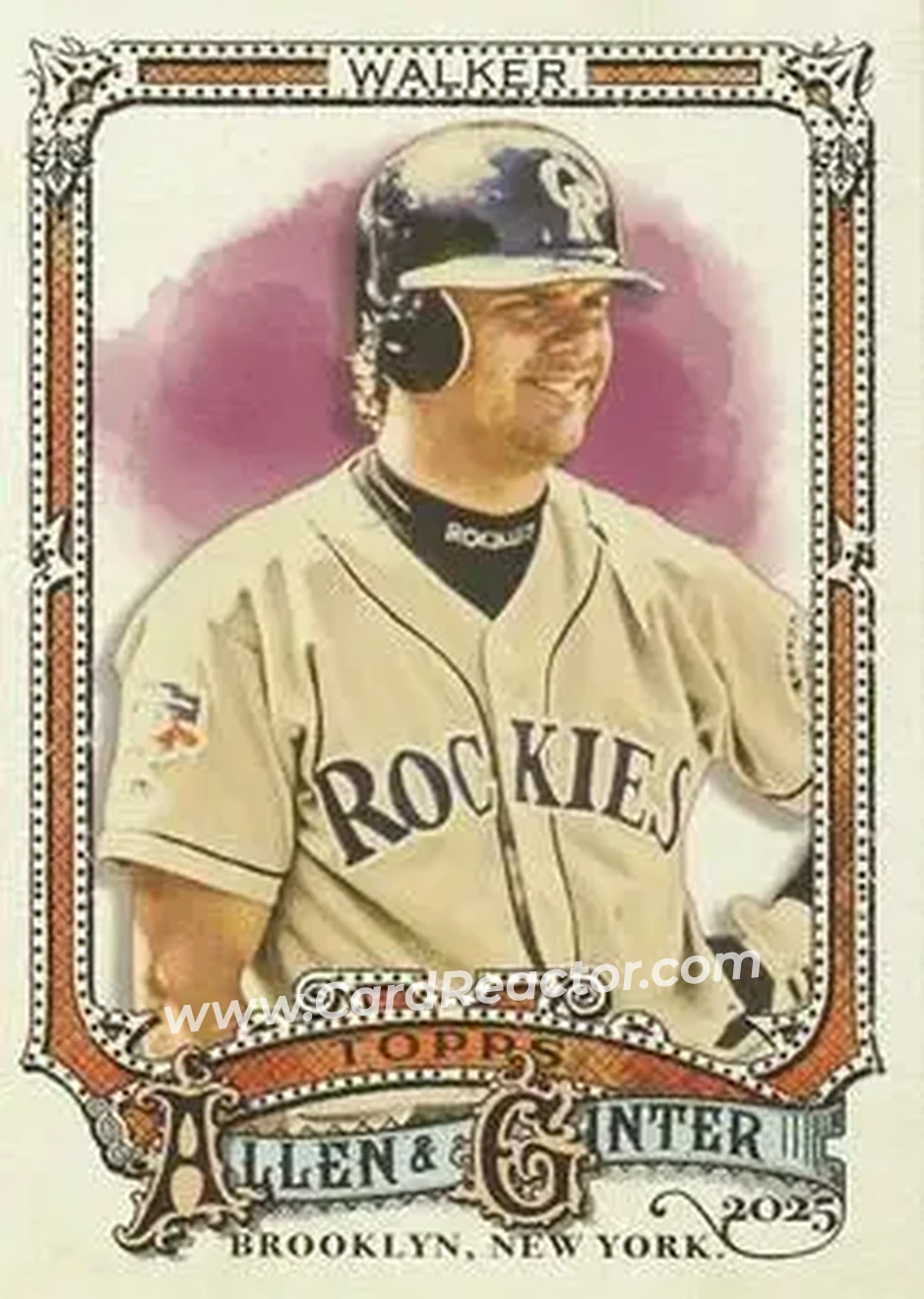 2025 Topps Allen & Ginter #335 Larry Walker