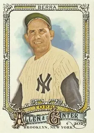 2025 Topps Allen & Ginter #339 Larry "Yogi" Berra
