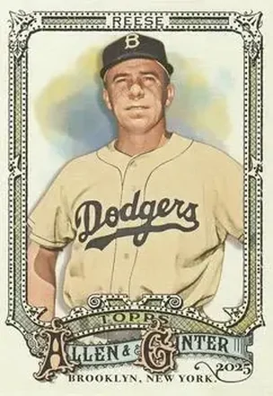 2025 Topps Allen & Ginter #340 Harold Reese