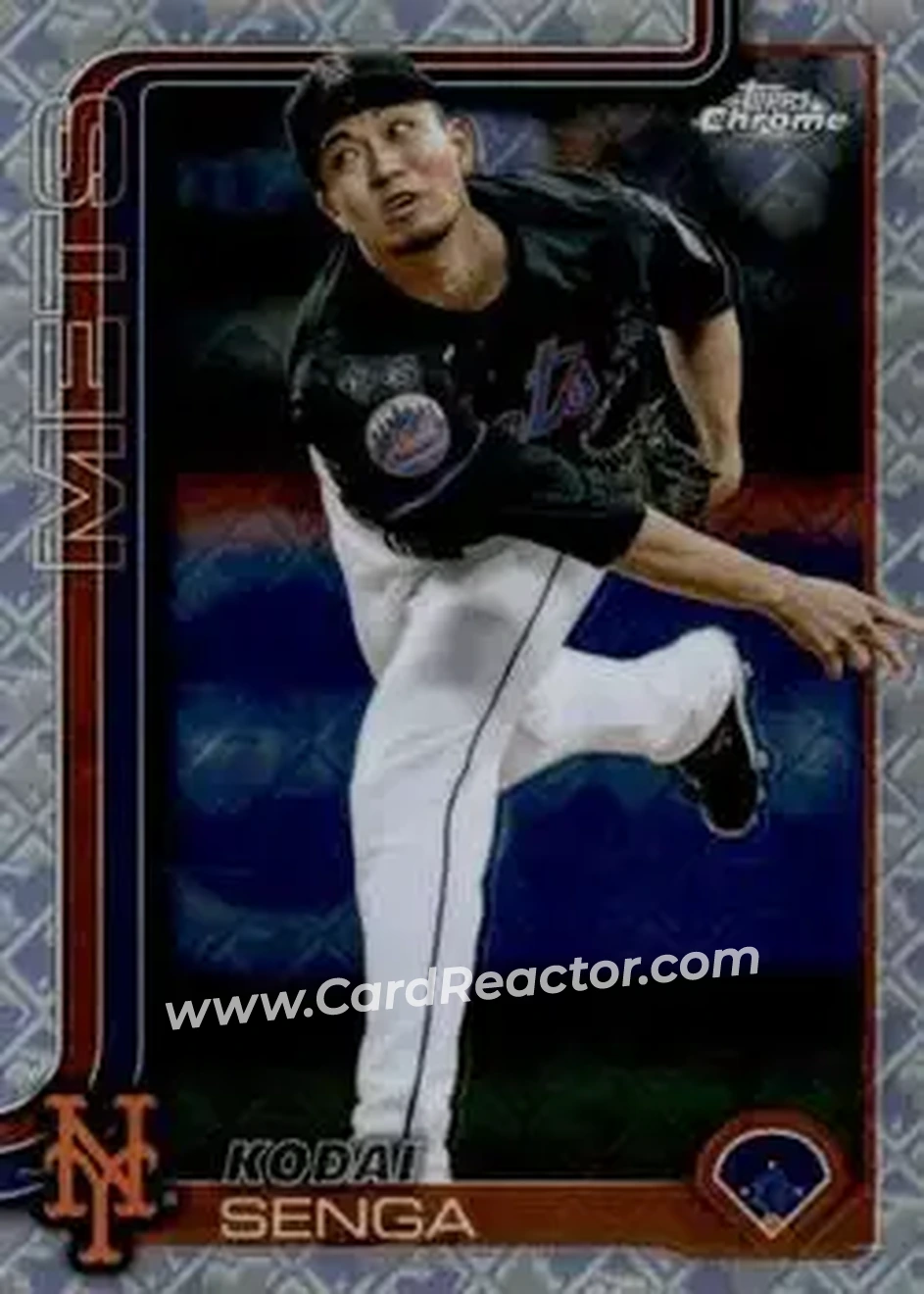 2025 Topps Chrome Logofractor Edition #246 Kodai Senga