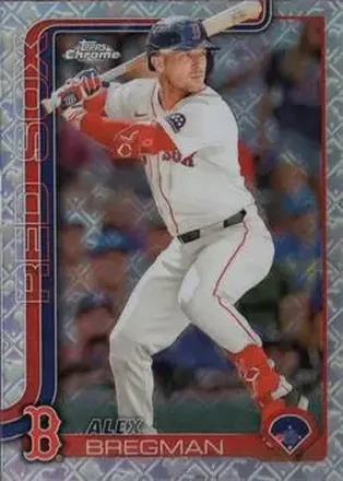 2025 Topps Chrome Logofractor Edition #247 Alex Bregman