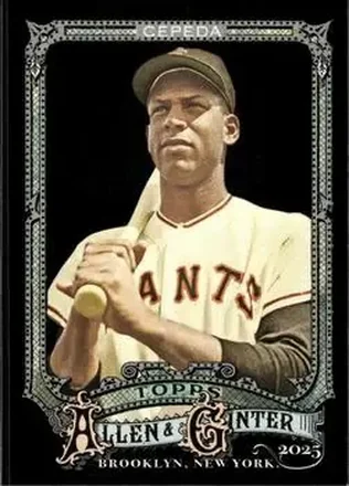 2025 Topps Allen & Ginter X #311 Orlando Cepeda