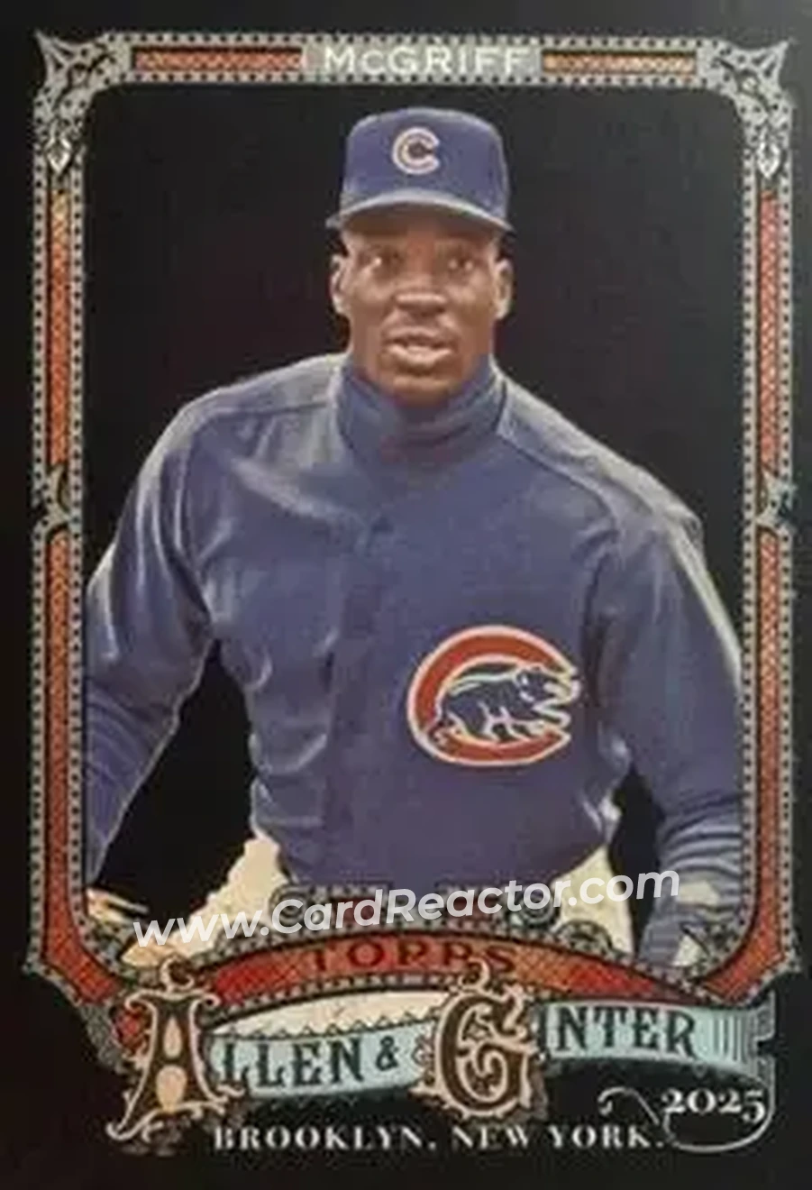2025 Topps Allen & Ginter X #318 Fred McGriff