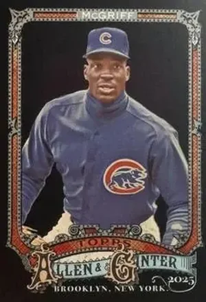 2025 Topps Allen & Ginter X #318 Fred McGriff