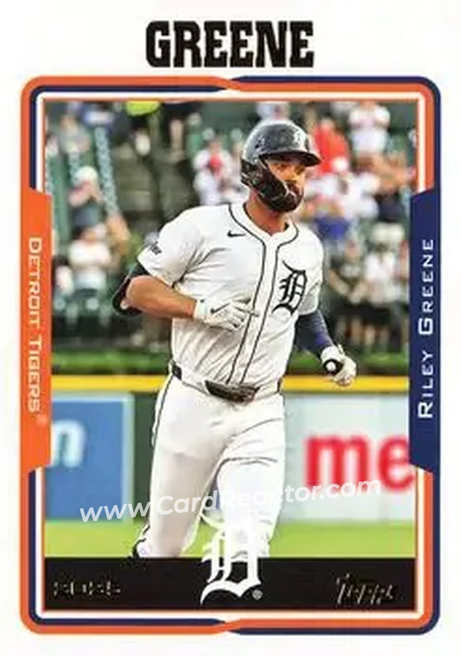 Front of Riley Greene