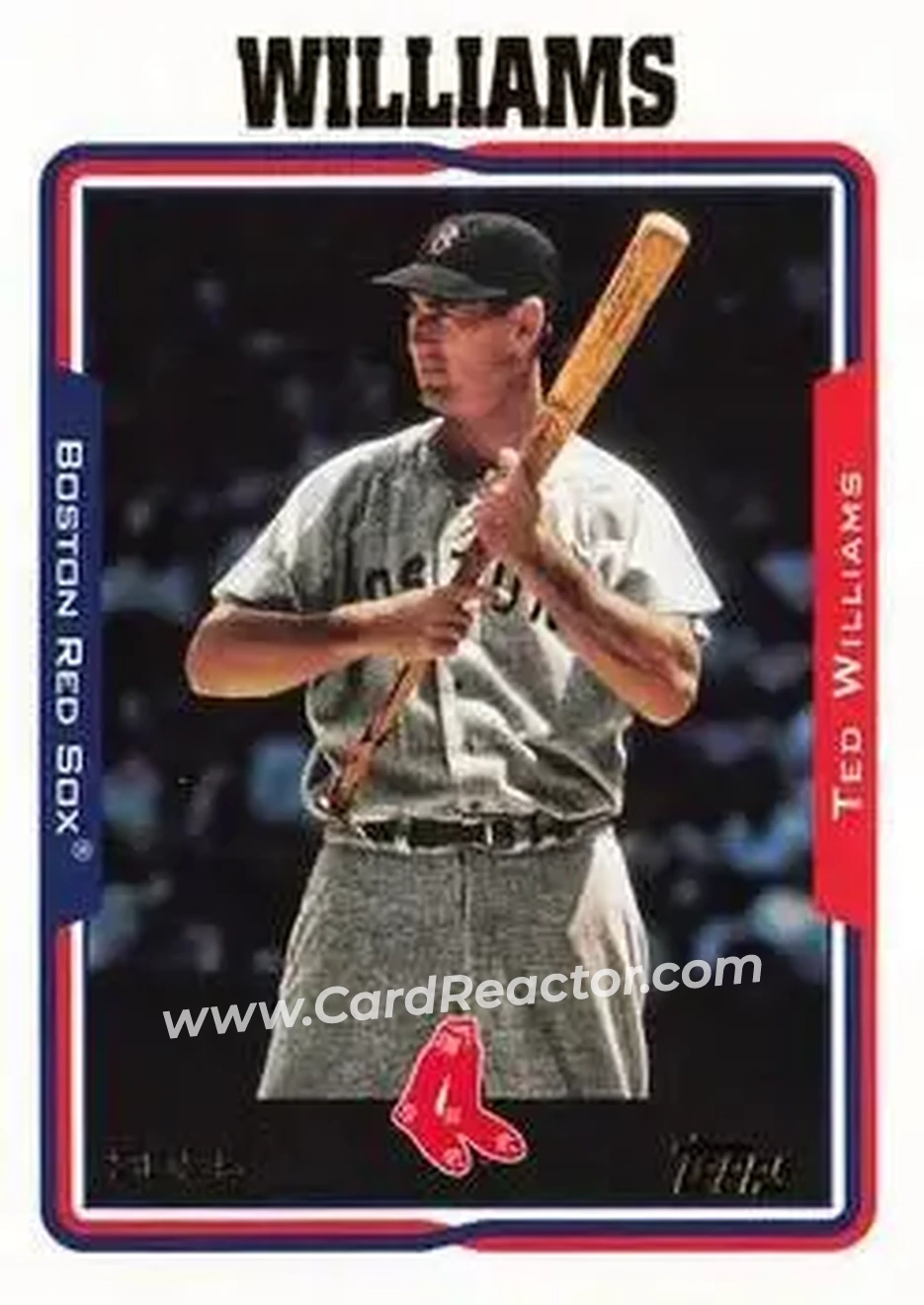 Front of Ted Williams