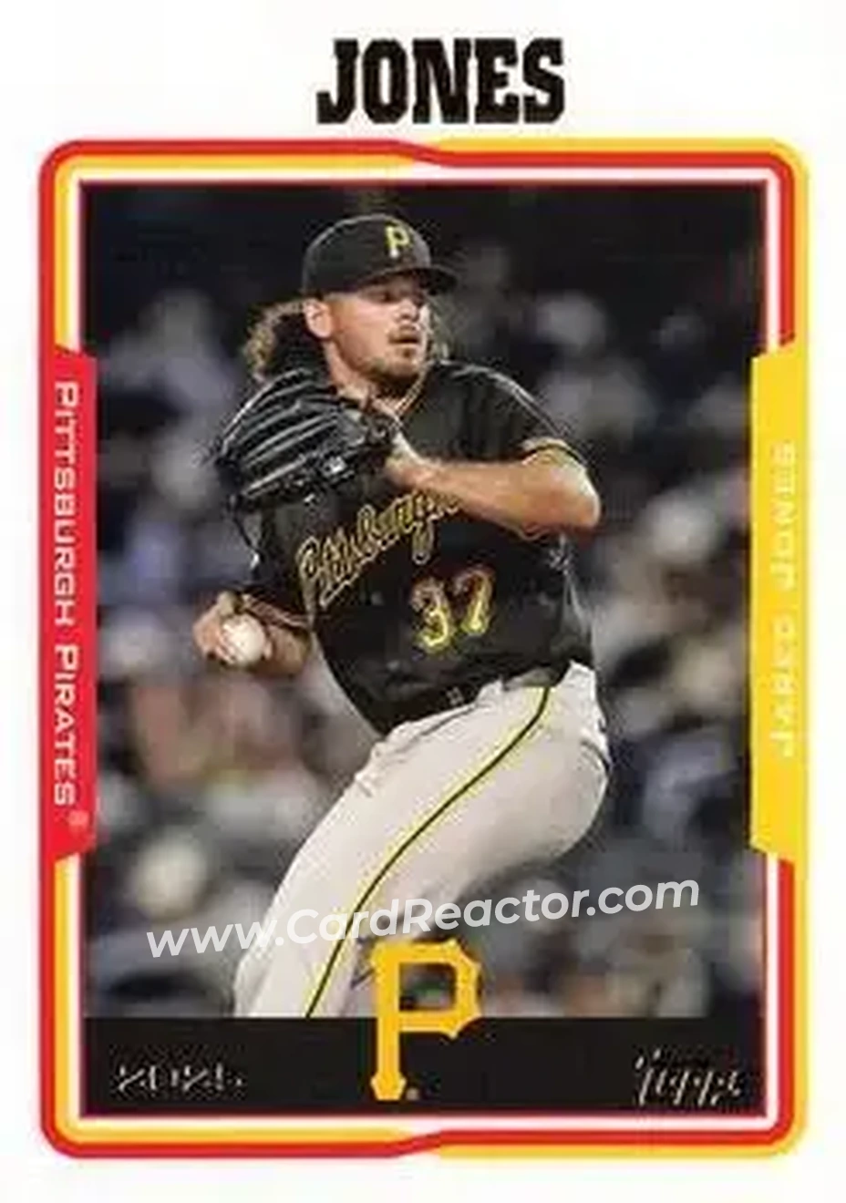 Front of Jared Jones
