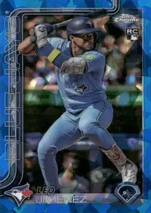 2025 Topps Chrome Sapphire Edition #276 Leo Jiménez