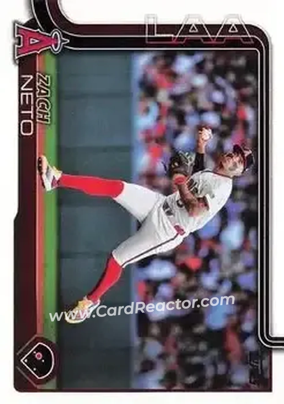 Front of Zach Neto