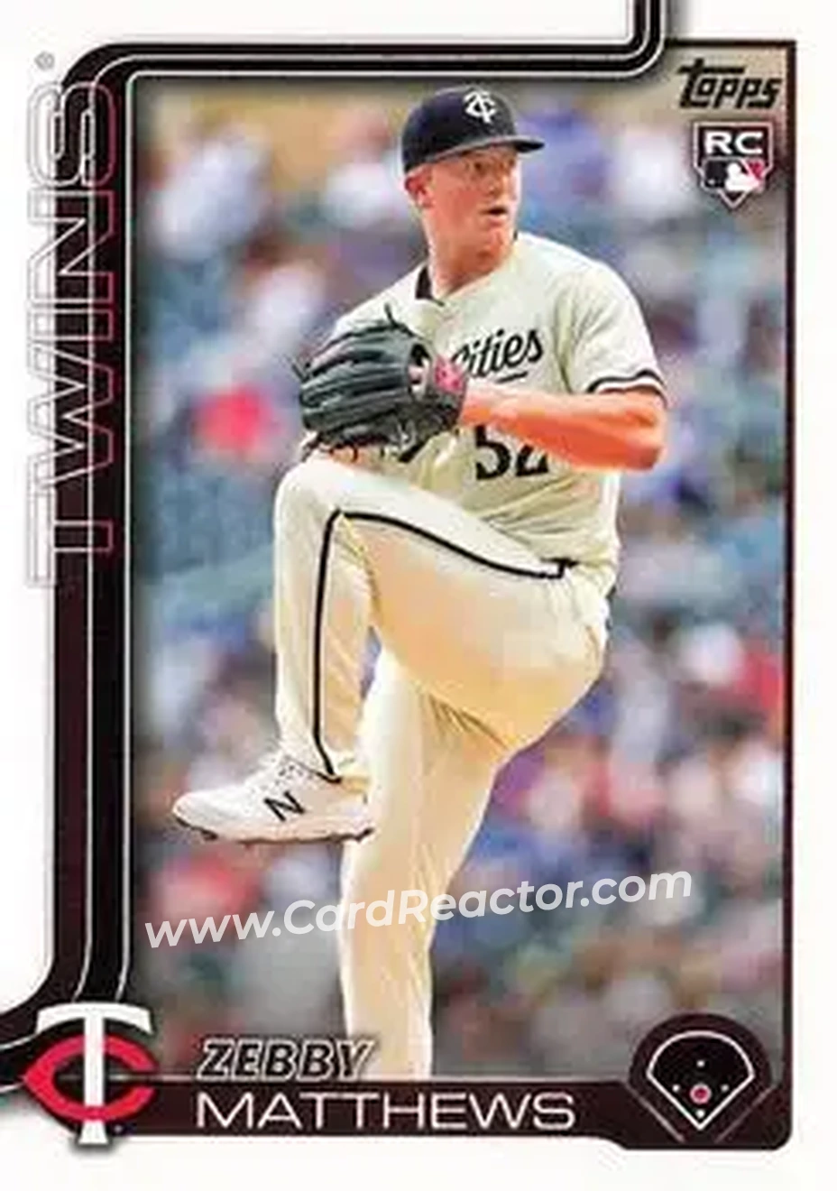 2025 Topps #283 Zebby Matthews
