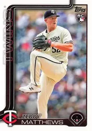 2025 Topps #283 Zebby Matthews