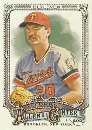 2025 Topps Allen & Ginter #341 Bert Blyleven