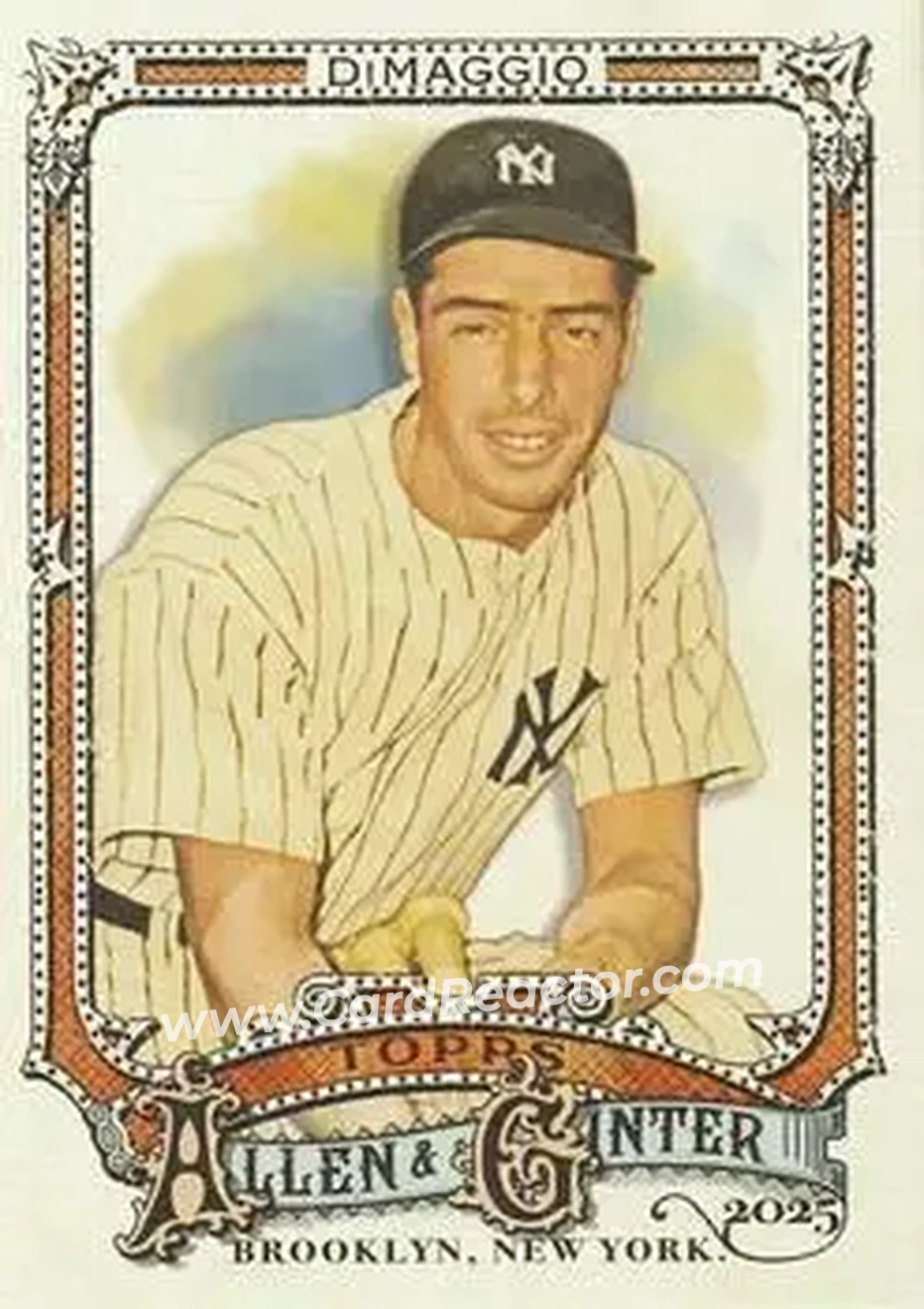 Front of Joe DiMaggio