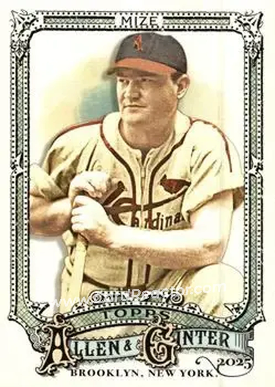 Front of Johnny Mize
