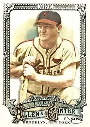 2025 Topps Allen & Ginter #344 Johnny Mize