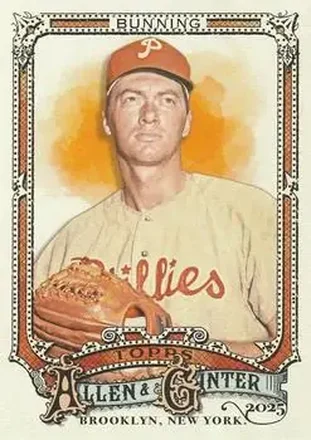 2025 Topps Allen & Ginter #345 Jim Bunning