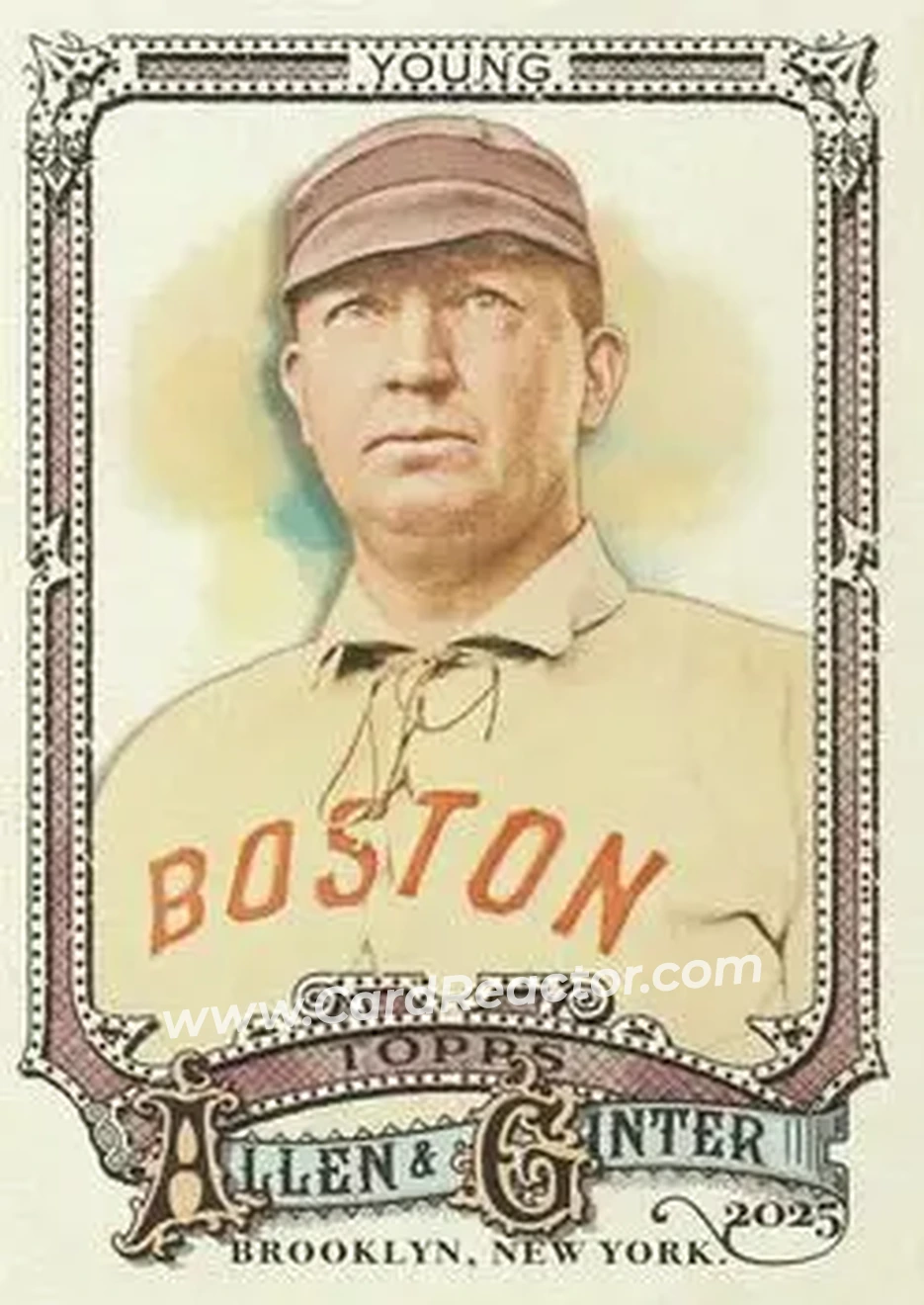 Front of Cy Young