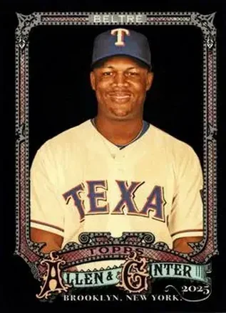 2025 Topps Allen & Ginter X #323 Adrian Beltré