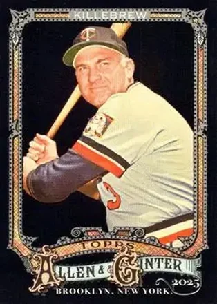 2025 Topps Allen & Ginter X #325 Harmon Killebrew