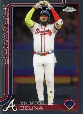 2025 Topps Chrome #250 Marcell Ozuna