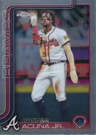 2025 Topps Chrome #257 Ronald Acuña Jr.