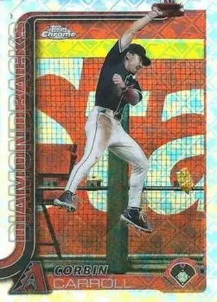2025 Topps Chrome Logofractor Edition #268 Corbin Carroll