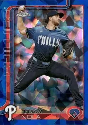 2025 Topps Chrome Sapphire Edition #286 Aaron Nola