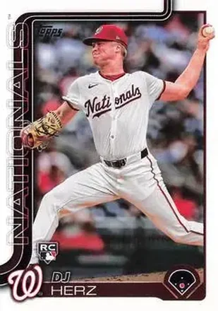 2025 Topps #287 DJ Herz