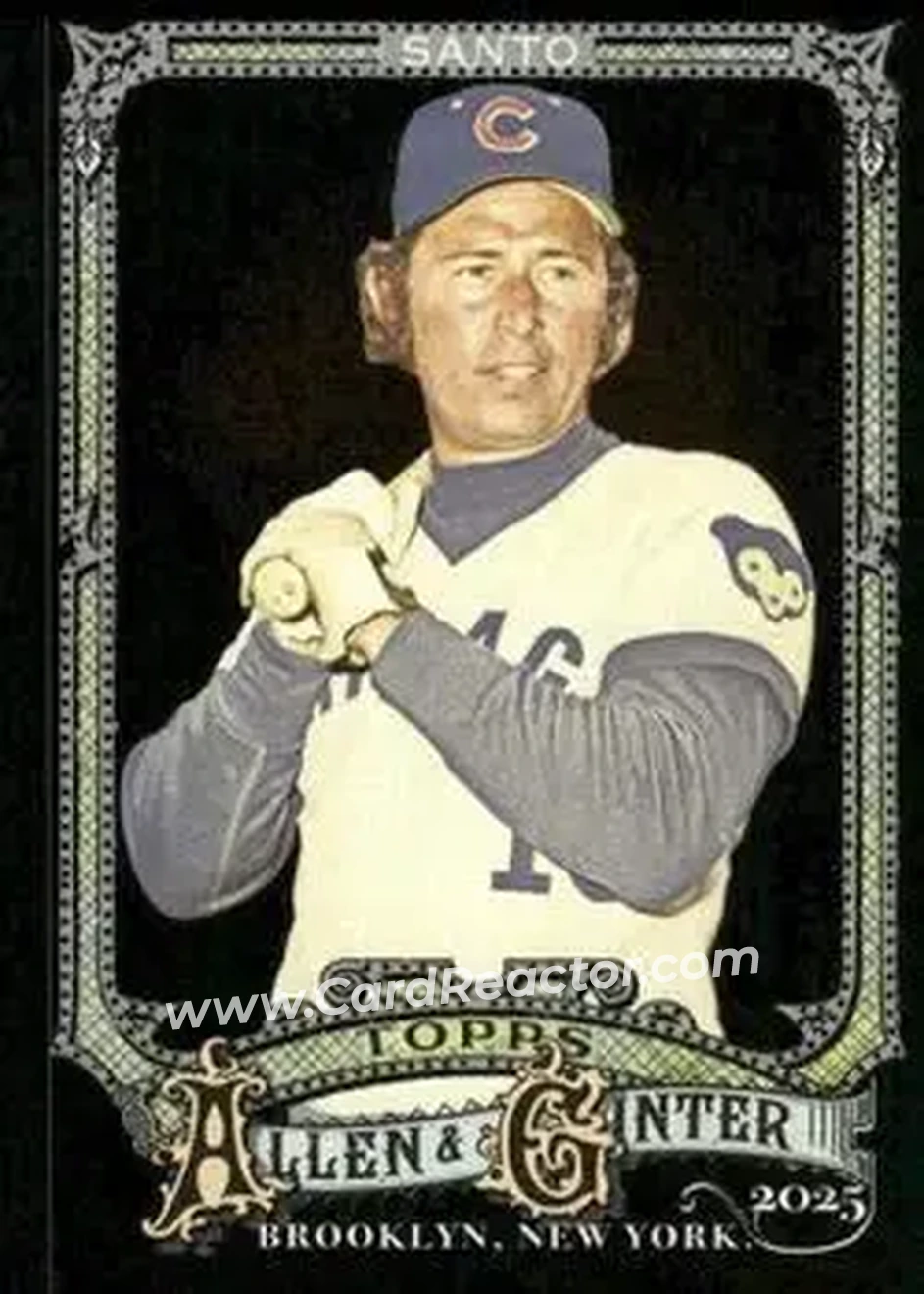 Front of Ron Santo