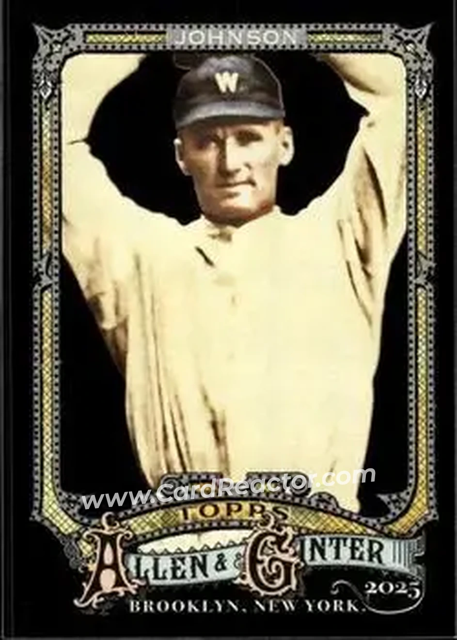 Front of Walter Johnson