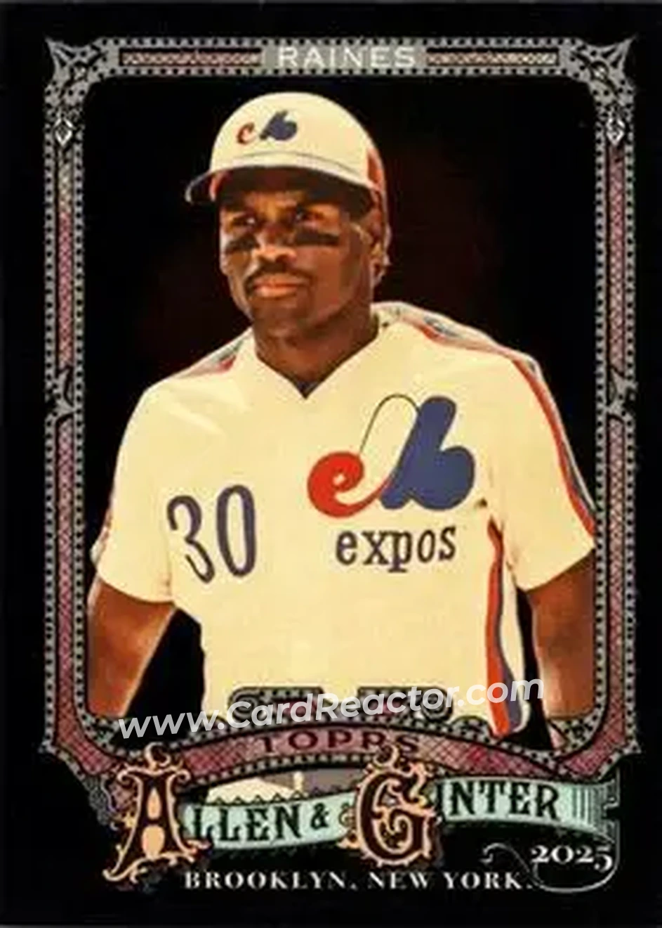 2025 Topps Allen & Ginter X #333 Tim Raines