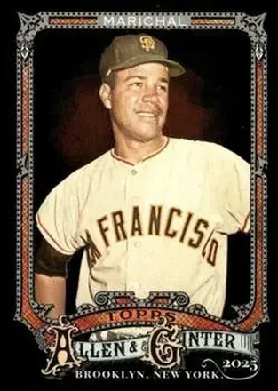 2025 Topps Allen & Ginter X #334 Juan Marichal