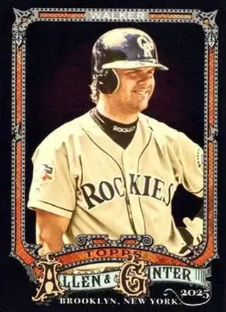 2025 Topps Allen & Ginter X #335 Larry Walker