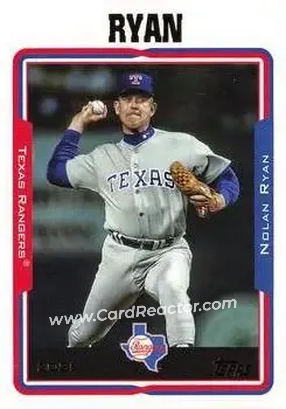 Front of Nolan Ryan