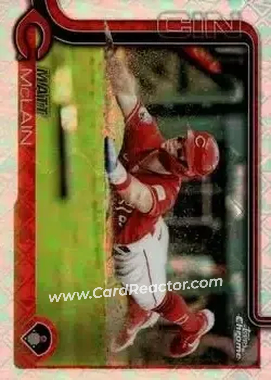 2025 Topps Chrome Logofractor Edition #278 Matt McLain