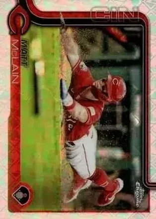 2025 Topps Chrome Logofractor Edition #278 Matt McLain
