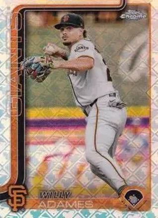 2025 Topps Chrome Logofractor Edition #282 Willy Adames