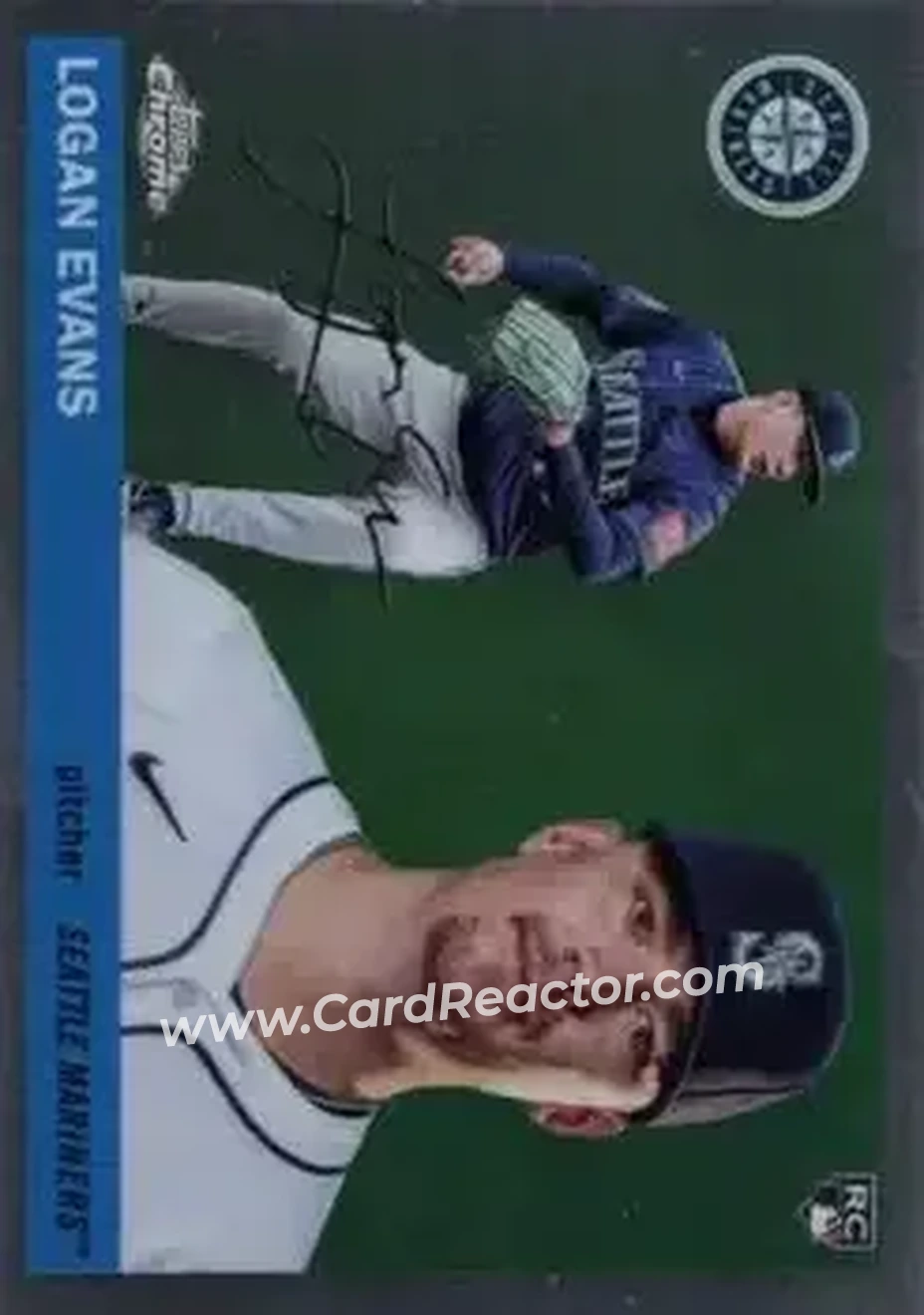 2025 Topps Chrome Platinum #274 Logan Evans