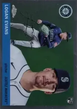 2025 Topps Chrome Platinum #274 Logan Evans