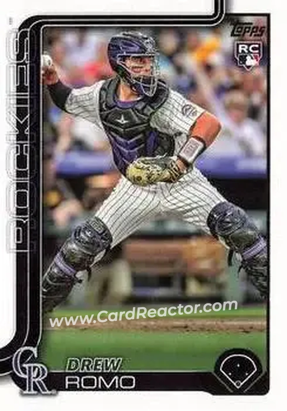 2025 Topps #296 Drew Romo