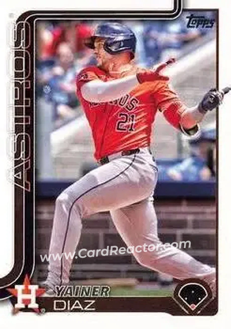 2025 Topps #299 Yainer Diaz