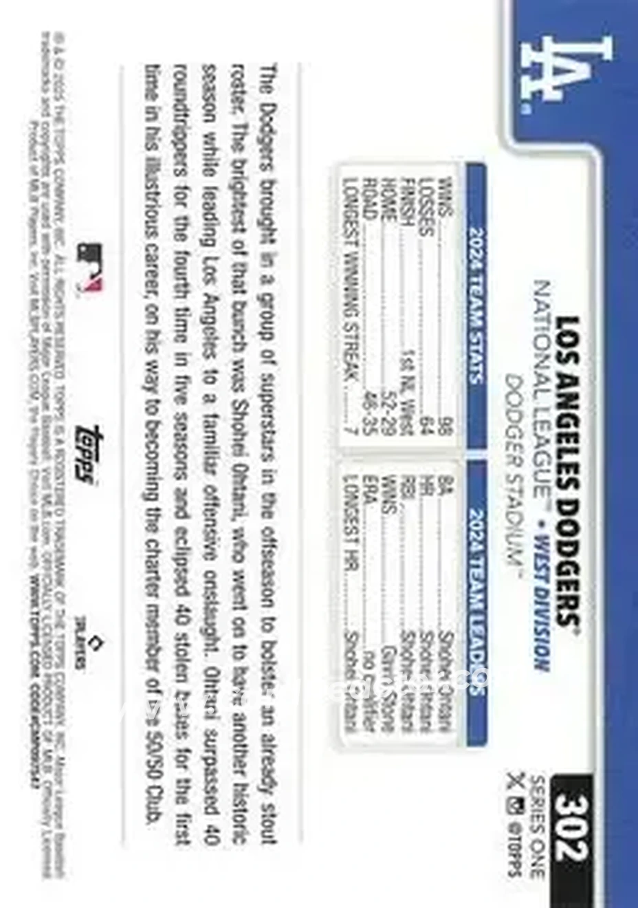 Back of Card #302